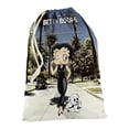 thumbnail image 4 of Betty Boop Bolsa de regalo con cierre de cinta navideño para decoración de Navidad,40cm×52 cm., 4 of 6