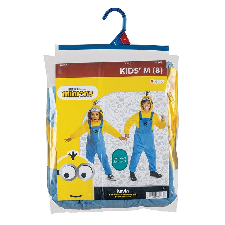 Kids Minions Rise Of Gru Oversized Jumpsuit Costume - Officially Licensed Rubies Costume For Children