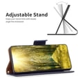 thumbnail image 2 of Allytechgroup Flip Wallet Phone Case for iPhone 16 with Lanyard, RFID Blocking PU Leather Case with Kickstand Credit Card Slot Full Body Protective for iPhone 16, Blue, 2 of 5