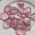thumbnail image 3 of Yuarrent 200 unidades/juego de flores y plantas de imitación anchas, elegantes para decoraciones de boda, bajo mantenimiento, B16 rosa Type3 NO3, 3 of 6