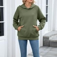 thumbnail image 2 of Timegard Sweatshirts for Women Hoodies Long Sleeve Loose Comfy Casual Pullover Pockets Fall Fashion, 2 of 7