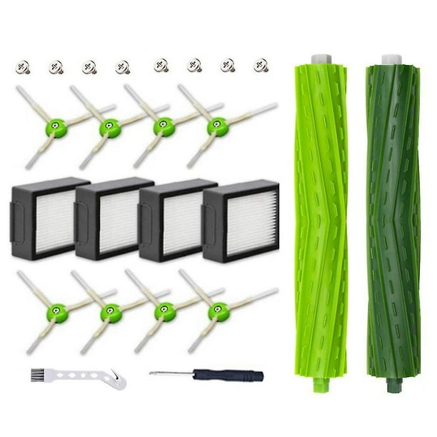 Piezas de repuesto para Irobot Roomba J7 J7+ I7 I7+ I3 I3+ I4 (hy), 24 Uds.