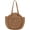 Beige, variant on Straw Bag Woven Beach Bag Large Boho Handbag Summer Tote Bag Rattan Shoulder Bag for Women