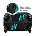 thumbnail image 4 of Lsque Geometry Dash Printed Luggage Cover, Travel Luggage Protector,Scratch and Dirt Resistant, Fits 18-32 Inch Luggage - Small, 4 of 9