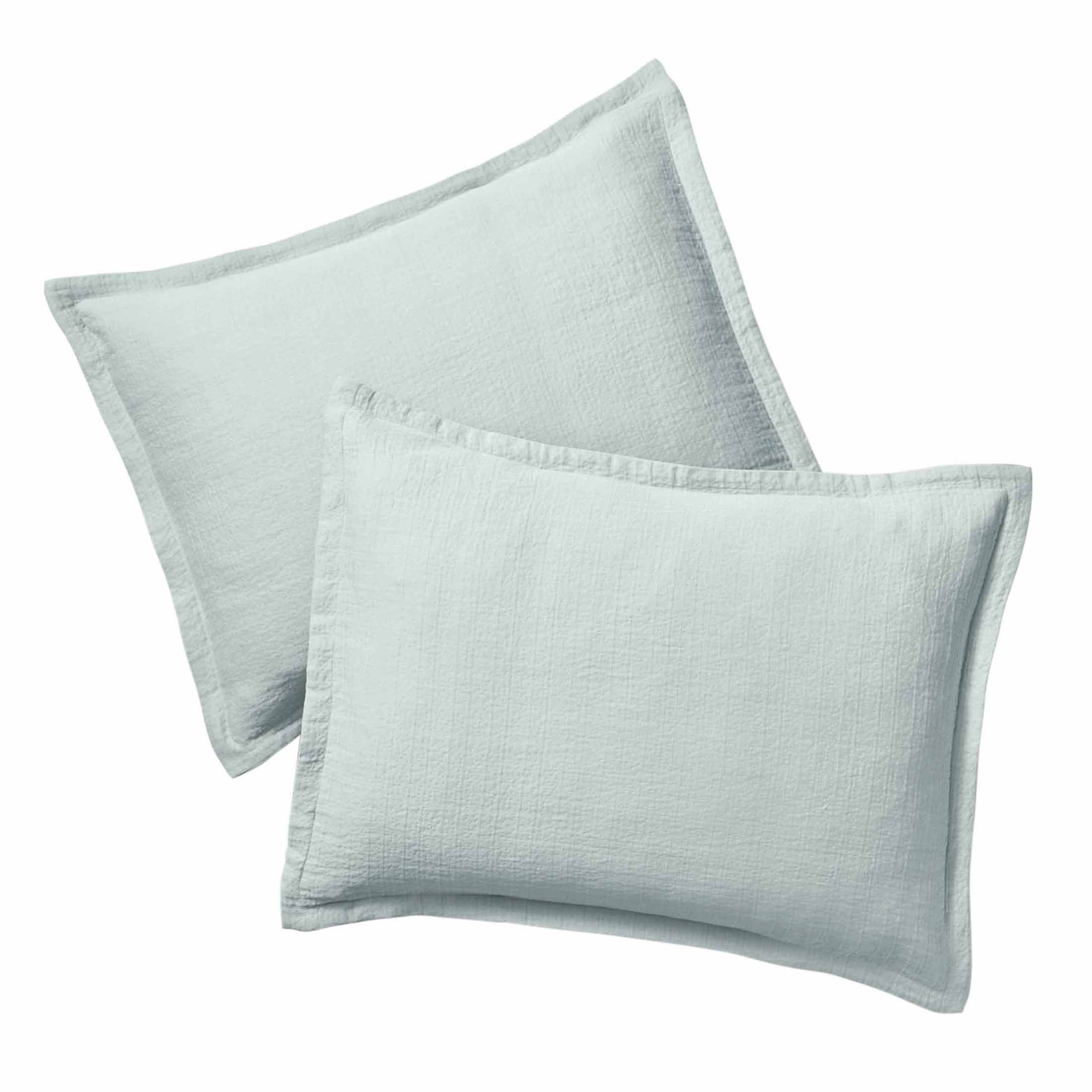 Better Homes & Gardens 3-Piece Sage Green Crinkled Gauze Comforter Set, Adult King