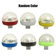thumbnail image 3 of Mistaha Mini Disco Light Rotating USB & Type-C Port Ball Light RBG LED Lamp Portable Home Party Stage Light Random Color, 3 of 8