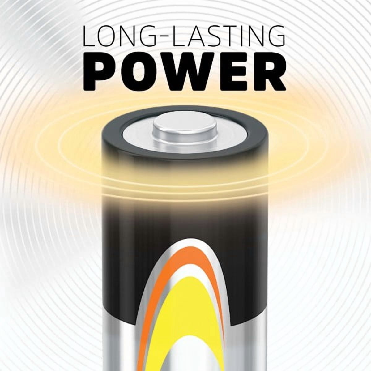Energizer AA Batteries, Double A Long-Lasting Alkaline Power Batteries, 32 Count