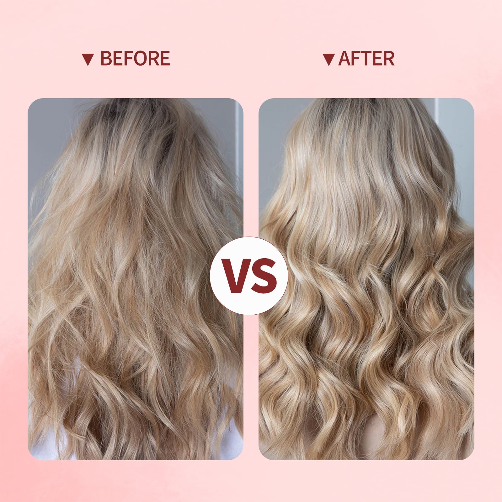 1 1/4 Inch Curling Iron with Clipped Tourmaline Ceramic Barrel Professional Hair Curler up to 450°F Dual Voltage for Traveling 60 Mins Auto Off Suit for Different Hairstyle