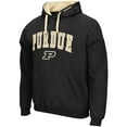 thumbnail image 2 of Men's Colosseum Black Purdue Boilermakers Big & Tall Arch & Logo 2.0 Pullover Hoodie, 2 of 3
