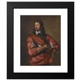 thumbnail image 2 of Anthony van Dyck 12x14 Black Modern Framed Museum Art Print Titled - Portrait of Sir John Mennes (1599-1671), 2 of 5