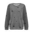 thumbnail image 4 of Bovemsi Womens Sweatshirts Solid Color Sweatshirt Tops Long Sleeves Casual Pullover Lightweight Loose Fall Fashion Outfits 2025 Clothes, 4 of 9