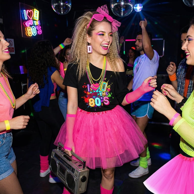 80's theme party dress up Decent: '80s-themed 'prom' party as fun a reason as any to revisit ruffles, shoulder pads and bad hair Chicago Tribune