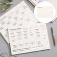 thumbnail image 4 of Calendario mensual de papel shamjiam Bloc de planificador semanal, 4 of 7