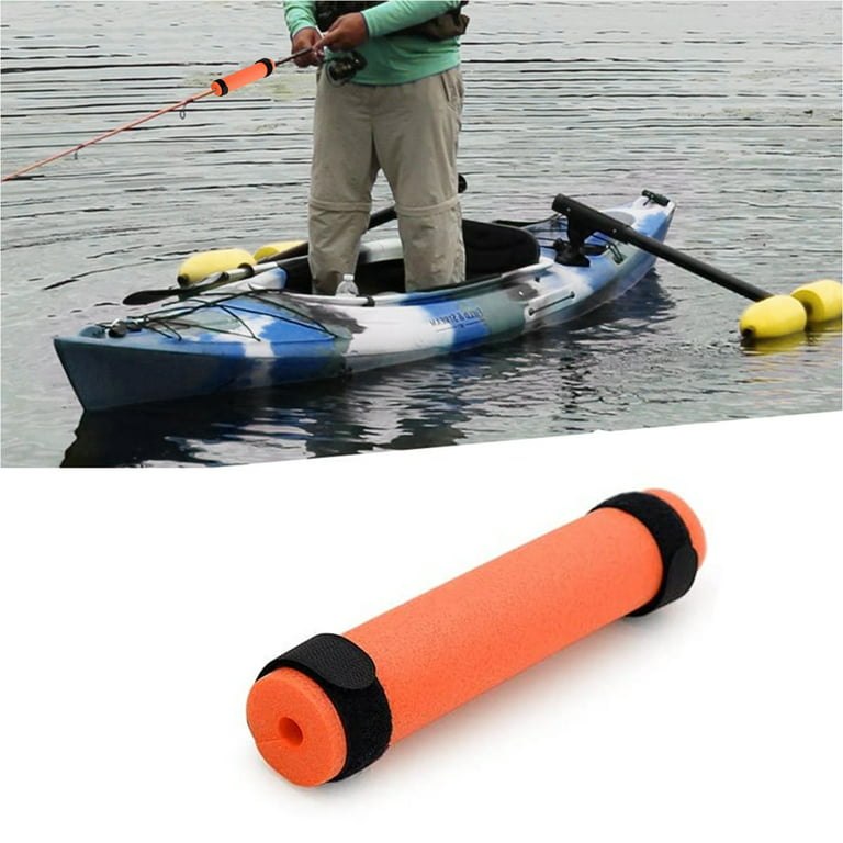QXKE 6Pcs Fishing Rod Float, Floating Rod Butt Cushion, Fishing