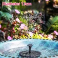 thumbnail image 1 of Fuente Solar para exteriores, dispositivo de bomba de Fuente Solar para piscina, imprescindible para verano, adecuado para estanques y jardines, 1 of 5
