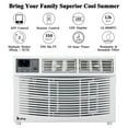 thumbnail image 4 of EasingRoom 12000BTU Window Air Conditioner W/Remote Control, 4 of 9