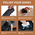 thumbnail image 3 of Kit de abrillantador de zapatos WERNMIND, negro, para el cuidado de botas de piel para hombres y muj, 3 of 7
