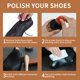 thumbnail image 3 of Kit de abrillantador de zapatos WERNMIND, negro, para el cuidado de botas de piel para hombres y muj, 3 of 7