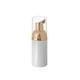 thumbnail image 1 of Guardurnaity Dispensador de bomba de botella secundaria, removedor de botellas, contenedor de líquido de bombeo con tapa, equipo de viaje, masajeadores blanco y dorado, 1 of 6