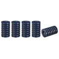 thumbnail image 1 of Unique Bargains Die Spring, 5 Pack 35mm OD 55mm Long Spiral Stamping Light Load Compression Die Springs, Blue, 1 of 5