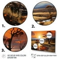 thumbnail image 3 of Designart "Outback Wonder Australia painting I" Landscapes Floater Framed Wall Decor, 3 of 7