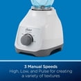thumbnail image 4 of Oster® Classic 3-Speed Blender, Smoothie Blender, White, 4 of 5