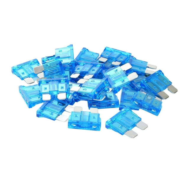 Kit surtido de 100 fusibles de cuchilla estándar para coche, para autocaravanas, barcos, duraderos 15A