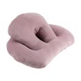 thumbnail image 1 of Almohada para dormir de oficina, almohada de viaje con orificio de ventilación, cómoda y suave almohada para dormir, viajar, casa Violeta, 1 of 6