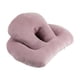 thumbnail image 1 of Almohada para dormir de oficina, almohada boca abajo, transpirable, ergonómica, para viajes. Violeta, 1 of 6