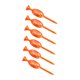 thumbnail image 1 of 6 tees de golf, accesorio de práctica, tee de campo de prácticas, reutilizable, portátil, estable, soporte para pelotas de golf para adultos, regalo Naranja, 1 of 8