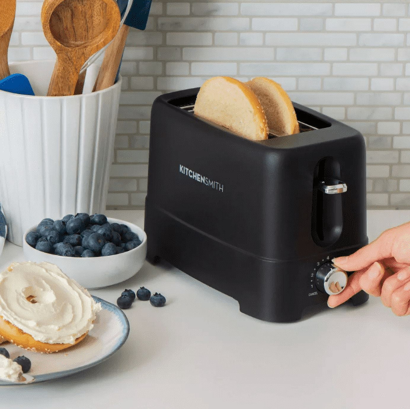 KitchenSmith by BELLA 2 Slice Toaster