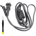 thumbnail image 1 of Power Cord for Dyson HS01 HS05 Curling Iron Special Repair Accessories EU Plug, 1 of 5