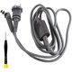 thumbnail image 1 of Power Cord for Dyson HS01 HS05 Curling Iron Special Repair Accessories EU Plug, 1 of 5