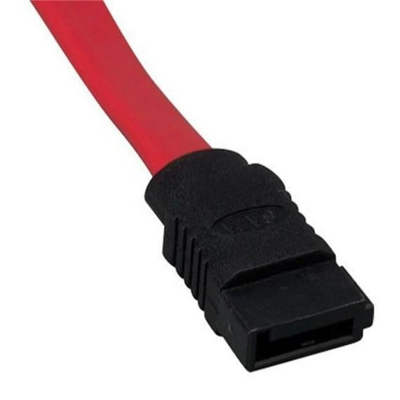 Sanoxy SNX-CBLR-SA104-71HM 0.5 m 7-pin 180-Degree Serial ATA Device Cable - Red