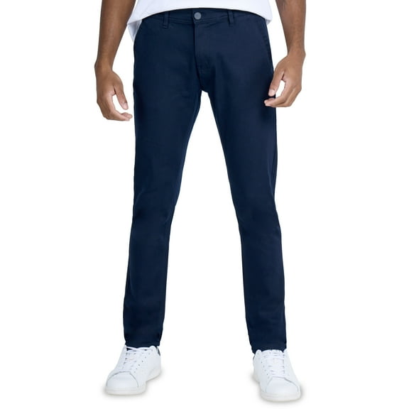 X RAY JEANS Mens Five Pocket Commuter Pants, Navy, 38X32