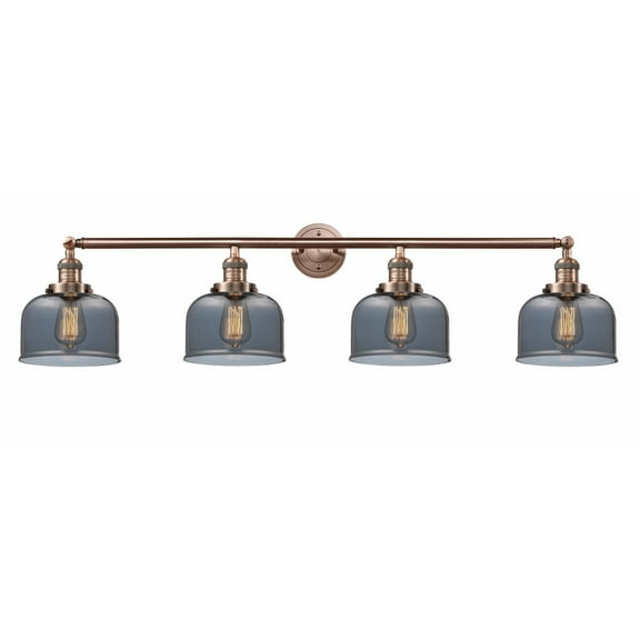 Innovations Lighting - Bell - 4 Light Bath Vanity In Industrial Style-9.75