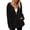Black, variant on Sahpxhe Fleece Jacket Women Winter Fuzzy Zip Up Drawstring Hooded Long Sleeve Jacket Lightweight Warm Outerwear Clothes Purple XXL