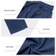 thumbnail image 5 of Ceisia Men's Linen-Like Casual Straight Pants Elastic Waist Drawstring Trousers With Decorative Chain Gifts, 5 of 9