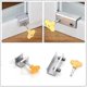 thumbnail image 1 of Other Locks Window Locks Sliding Door Lock Child Window Safety Locks With Key Anti Slip Door Lock Stopper For Kids Aluminum Alloy 5 Pcs, 1 of 4