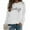 White, variant on Ayolanni Sweatshirt for Women Women's Nurse Christmas Printed Long Sleeved Round Neck Sweater