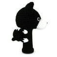 thumbnail image 3 of StitchHead Hand Stitched Yarn Animal Driver/Wood Head Cover (Boston Terrier), 3 of 3