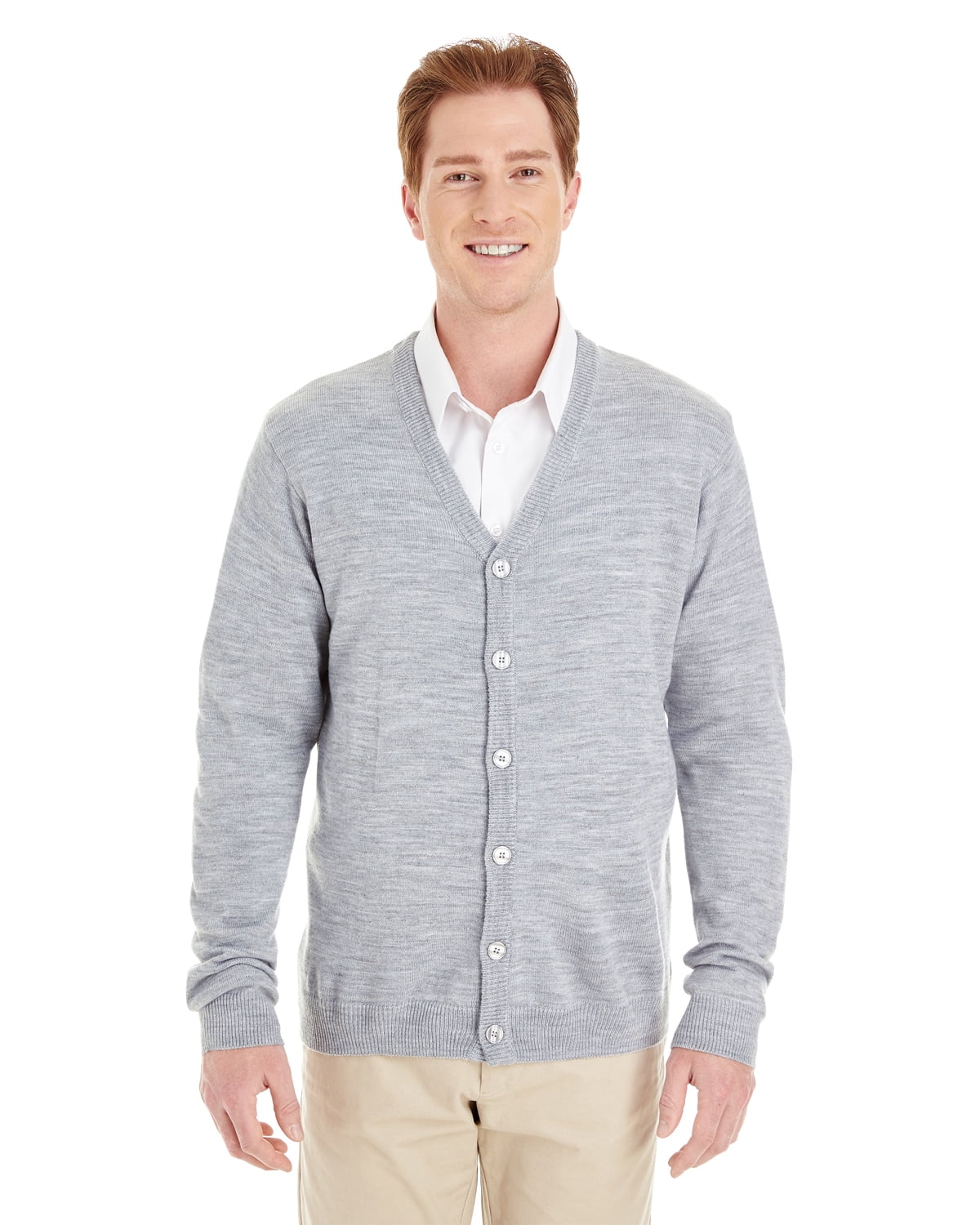 men's v neck cardigan sweater