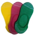 thumbnail image 2 of 12 Pack Alexa Rose Anti-Slip Heel Grip Fashion Comfort Pedi socks (Multicolor), 2 of 2