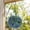 Blue, variant on Solar Powered Hanging Flower Ball Decoration For Outdoor Garden Patio Porch, Artificial Floral Basket Lighted Plant Decor For Yard Balcony Pathway Wedding And Seasonal Display(Blue)
