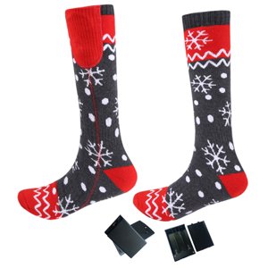 Winter Heated Socks Rechargeable Heating Socks Cold Weather Heated Socks Warmth Outdoor Heated Socks