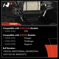 thumbnail image 3 of A-Premium HVAC Heater Blower Motor Assembly Compatible with Chrysler & Dodge Vehicles - 300 2008-2022, Charger 2008-2014 - Front Side, Replace# CH3126140, 3 of 8
