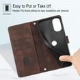 thumbnail image 2 of Case for Motorola MOTO G 5G 2022 Magnetic Leather Wallet Flip Cover Card Holder, 2 of 5