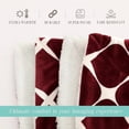thumbnail image 4 of Elegant Comfort Throw Blanket, Reversible Sherpa Flannel, Soft, Fuzzy, Cozy and Plush- All season, 4 of 6