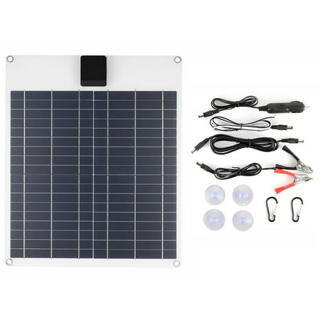 

20W solar panel kit higher efficiency flexible and applicable to more scenarios White