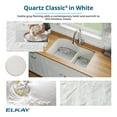 thumbnail image 5 of Qtz 33x22x9.5 Dbl Drop-in Sink Dusk Gray, 5 of 7